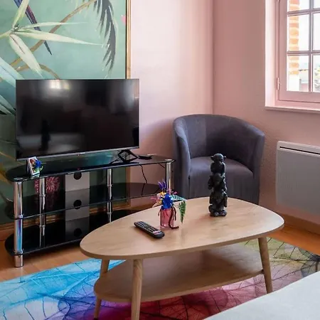 Le Rose Poudre - Spacieux Et Lumineux- Hypercentre